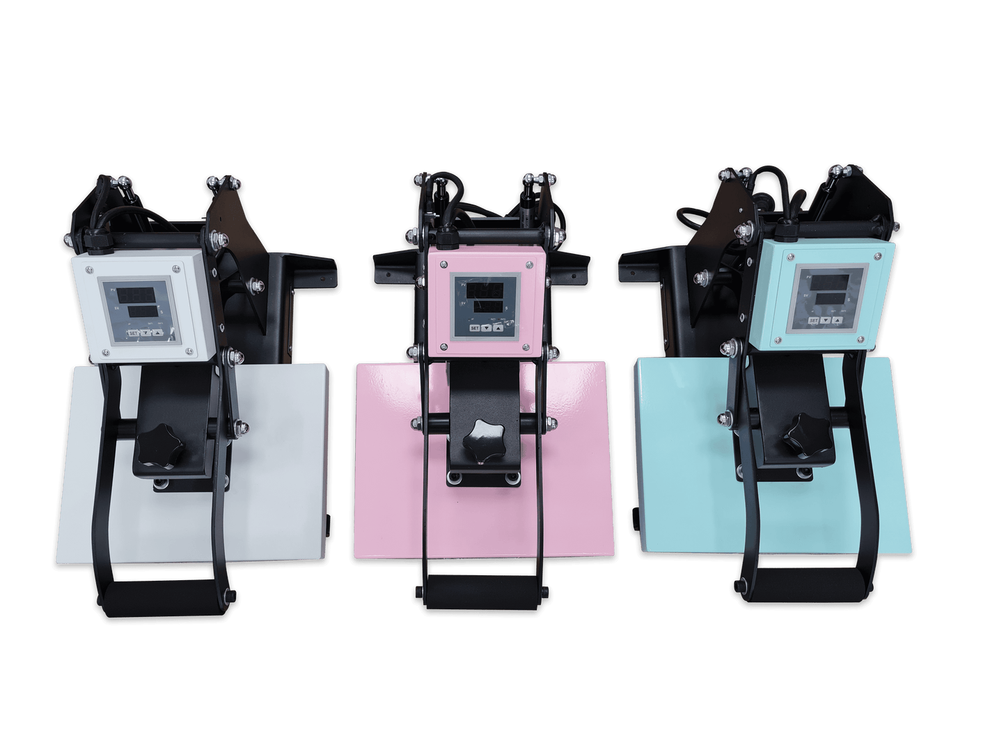 MagicPress Pro2330 Clamp Heat Press – 3 Colours